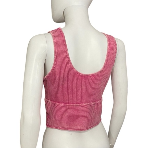 Women’s Brunt Mineral Wash Pink Sleeveless Top
New - Picture 4 of 8